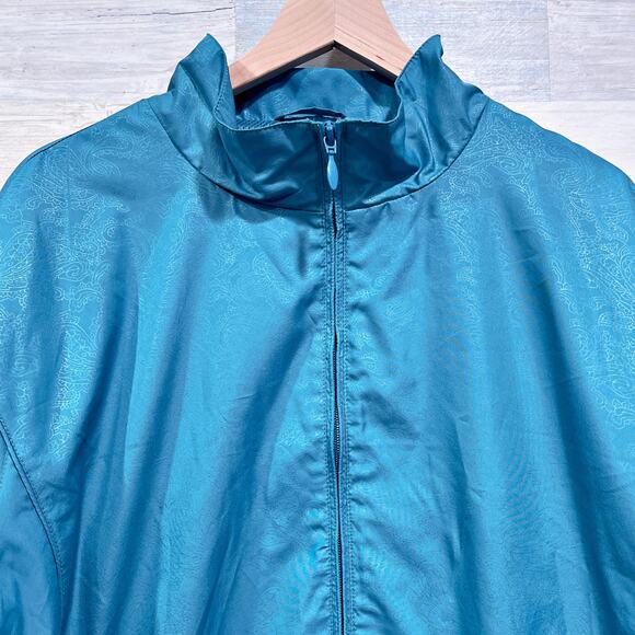 Cabelas Windbreaker Tracksuit Jacket Pants Blue Mesh Lined Womens Plus Size 2XL - Picture 3 of 10